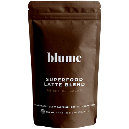 Blume Organic Superfood Latte Powder Blend bag front