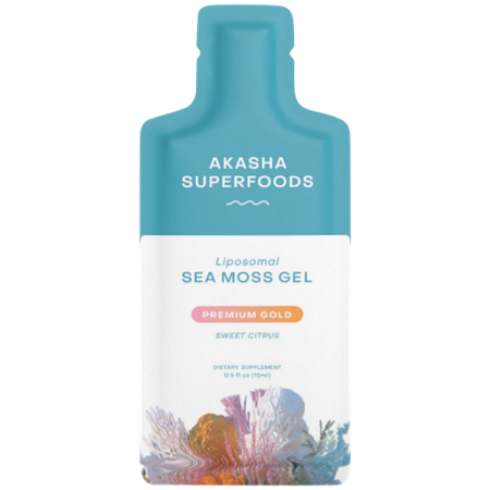 Liposomal Sea Moss Gel Packets Premium Gold Sweet Citrus view 4