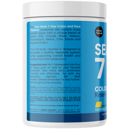 Atlantic Naturals Sea Moss 7 Day Colon & Para Cleanse Powder alternate view 4