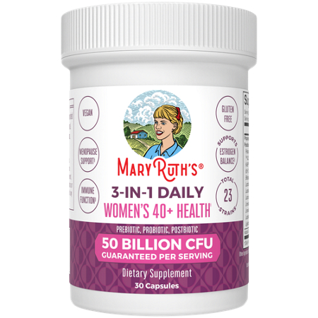 MARYRUTH'S Women's 40+ Health Probiotic Capsules