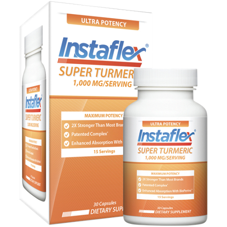 Instaflex Super Turmeric Capsules 1000 MG bottle and box front
