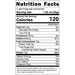Nutrition Facts label for Wicked Cutz Premium Beef Jerky Chips Korean BBQ