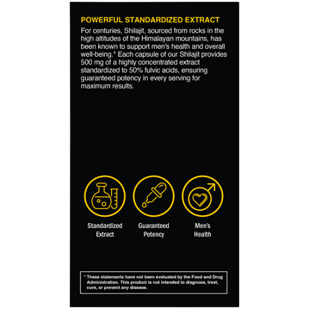 Nugenix Shilajit Longevity Support 500 MG alternate view 4
