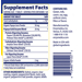 Supplement Facts for Papaya Gold Enzyme Tablets