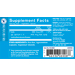 Supplement Facts label for 400 MCG Methylfolate Capsules