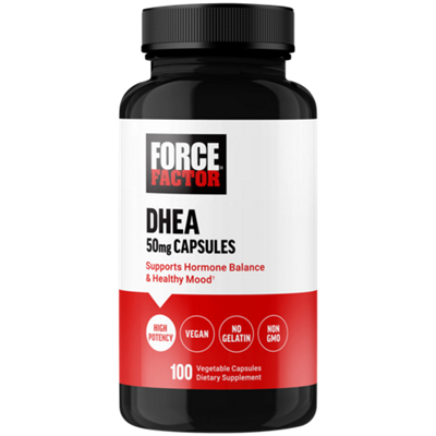 DHEA Supports Hormone Balance & Healthy Mood (100 Vegetable Capsules)