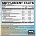 Evogen Nutrition EVP Xtreme Elite Pump Supplement Label
