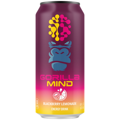 Gorilla Mind Energy Drink - Blackberry Lemonade (1 Drink)
