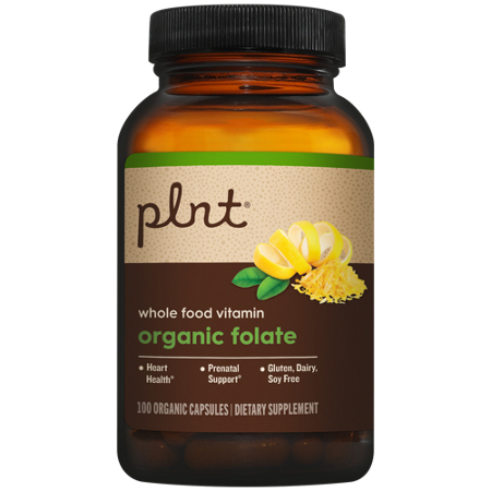 plnt Organic Folate Whole Food Prenatal Support capsules alternate view 4