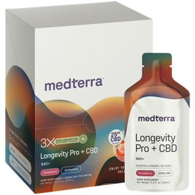 Longevity Pro & CBD - Strawberry