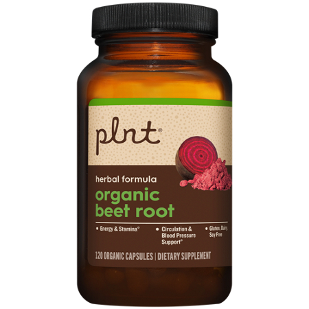 plnt Organic Beet Root 1000 MG Capsules