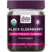 Gaia Herbs Black Elderberry Extra Strength Gummies jar front