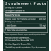 Gaia Herbs Turkey Tail Mushroom Supplement Label