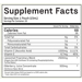Medterra Immune Pro Supplement Facts Label