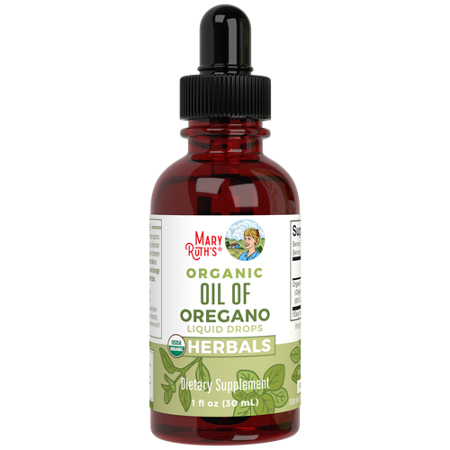 MaryRuth's Organic Oil of Oregano Liquid Drops bottle view 2
