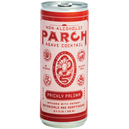 PARCH Non-Alcoholic Agave Cocktail Prickly Paloma can front