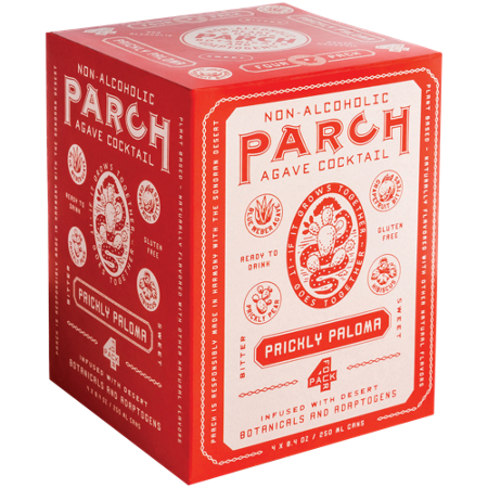 PARCH Non Alcoholic Agave Cocktail Prickly Paloma box view 5