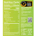 Supplement Facts label for RAW Fuel Premium Endurance Formula Lemon Lime