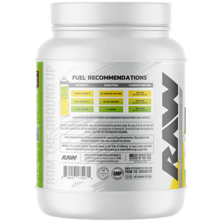 RAW Fuel Premium Endurance Formula Lemon Lime view 4