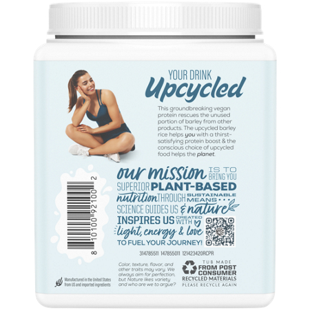 Clear Protein Refresh Raspberry SunWarrior container view 4