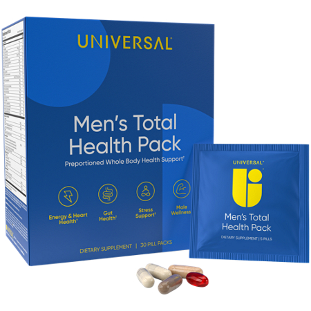 Universal Men's Total Health Pack box front