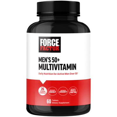 Men's 50+ Multivitamin - Daily Nutrition for Men (60 Tablets)
