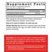 Supplement Facts label for Force Factor TMG 1000mg