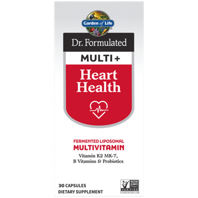 Dr. Formulated Multi + Heart Health with Vitamin K2 MK-7 (30 Capsules)