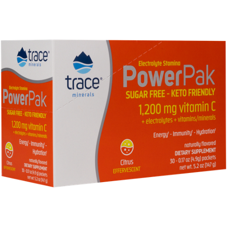 Trace Minerals Research PowerPak Electrolytes Citrus box view 2