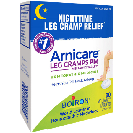 Arnicare Leg Cramps PM Homeopathic Medicine tablets box view 5