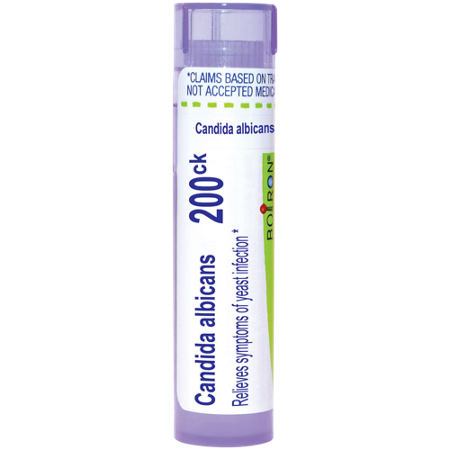 Boiron Candida Albicans Homeopathic Medicine pellets front