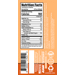 Supplement Facts label for RAW Ready to Drink Protein Shake Salted Caramel