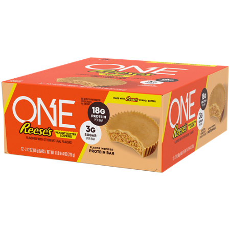 ONE Bars Reeses Peanut Butter box front