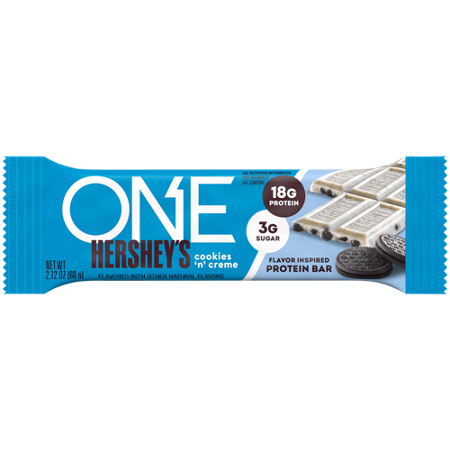 ONE Bars Hersheys Cookies and Cream protein bar view 4