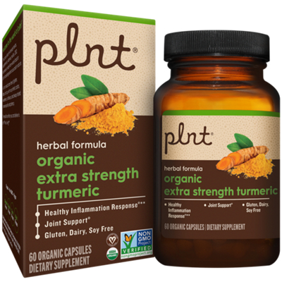 Organic Extra Strength Turmeric – Healthy Joint Support (60 Organic Capsules)
