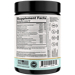 Supplement Facts label for Protea Nutrition Vitality Plus Powder Tropical
