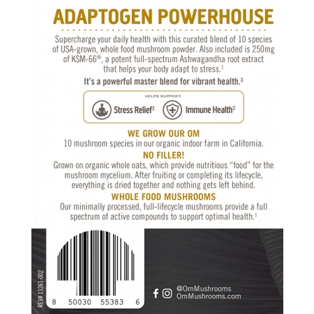 Om Organic Mushrooms Master Blend Mushroom Gummies alternate view 4