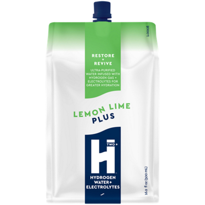 Hydrogen Infused Flavored Water Plus - Lemon Lime