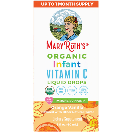 MaryRuths Organic Infant Vitamin C Liquid Drops box front