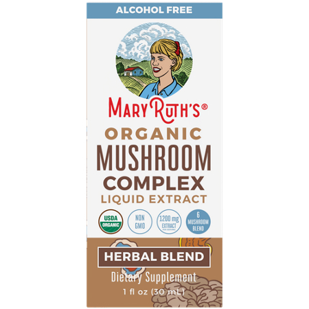 MaryRuths Organic Mushroom Complex Liquid Extract box front