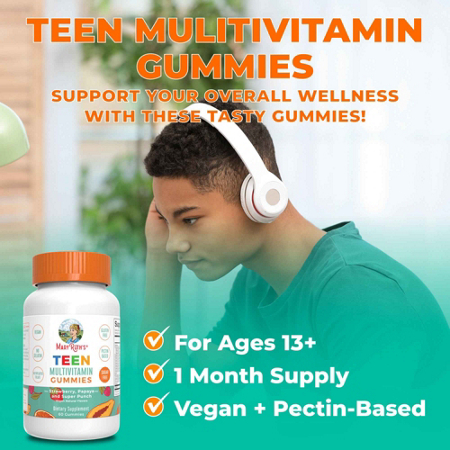 MaryRuths Teen Multivitamin Gummies Sugar Free Mixed Fruit view 7