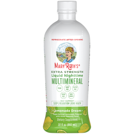MaryRuth's Liquid Nighttime Multimineral bottle front