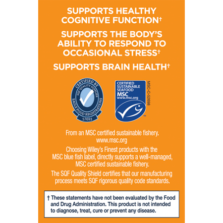 Supports healthy cognitive function text label