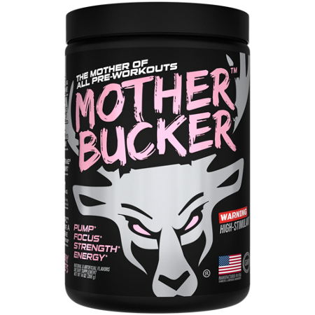 Mother Bucker High-Stimulant Nootropic Pre-Workout container front