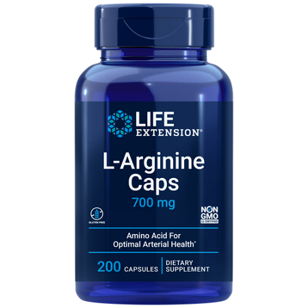 Life Extension L-Arginine Caps 700 MG bottle front