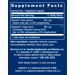 Supplement Facts for Glycemic Guard Capsules