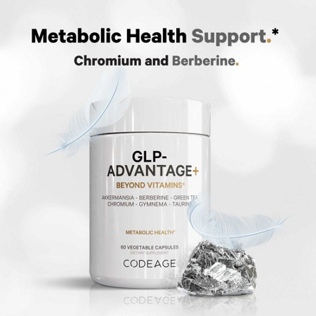 GLP Advantage Plus Metabolic Health Codeage capsules view 5