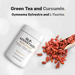 GLP Advantage Plus capsules with green tea and curcumin