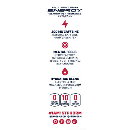 1st Phorm Energy Drink Screamin' Freedom view 5