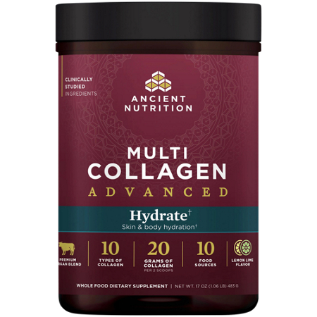 Ancient Nutrition Multi Collagen Advanced Powder container front